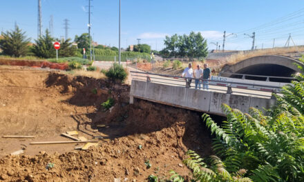 Valdepeñas avanza en la protección frente a tormentas con la ampliación del Puente El Hierro y un parque fluvial