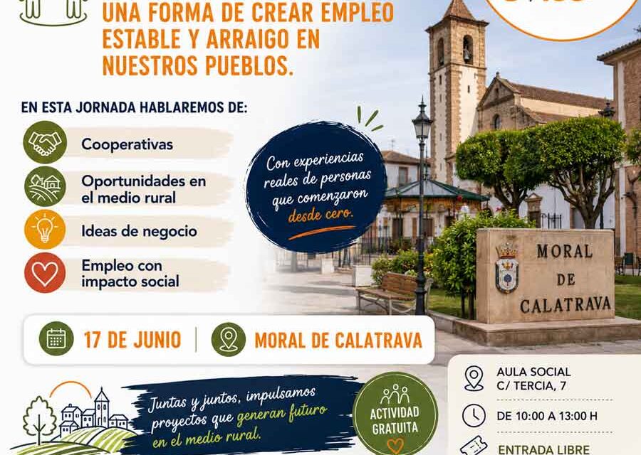 Enseñar a emprender y encontrar oportunidades de empleo, reto del “Desayuno Formativo” de INCISO Cuida2 en Moral de Calatrava